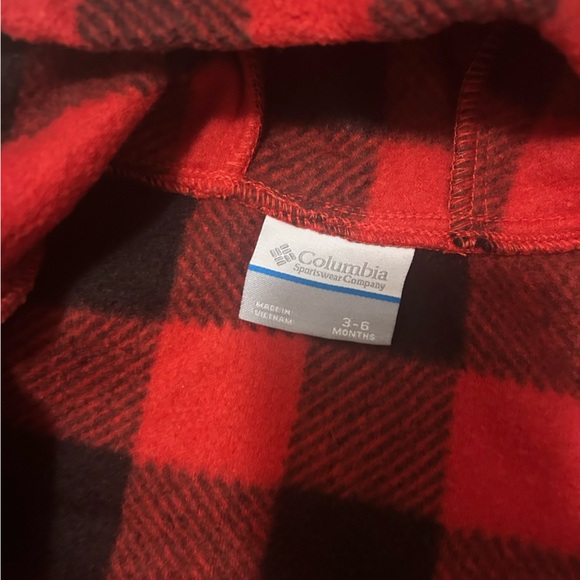 Columbia Fleece Snow Suit size 3-6 months - Picture 4 of 6